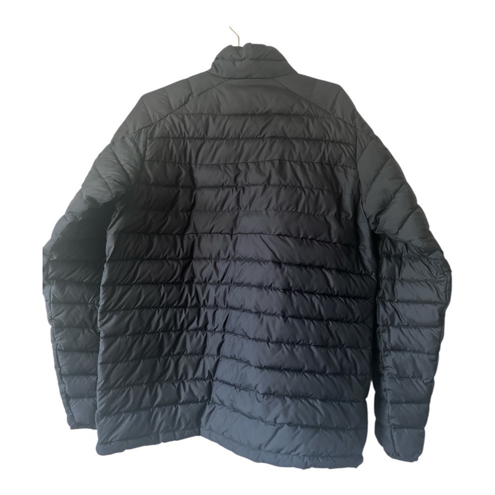 Columbia Omni-Heat Puffer Jacket Black Full Zip Lightweight Mock Neck Mens Sz M - Picture 2 of 7